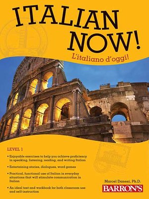 cover image of Italian Now! Level 1